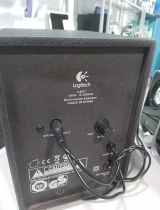 Colunas Logitech Ls21 2.1