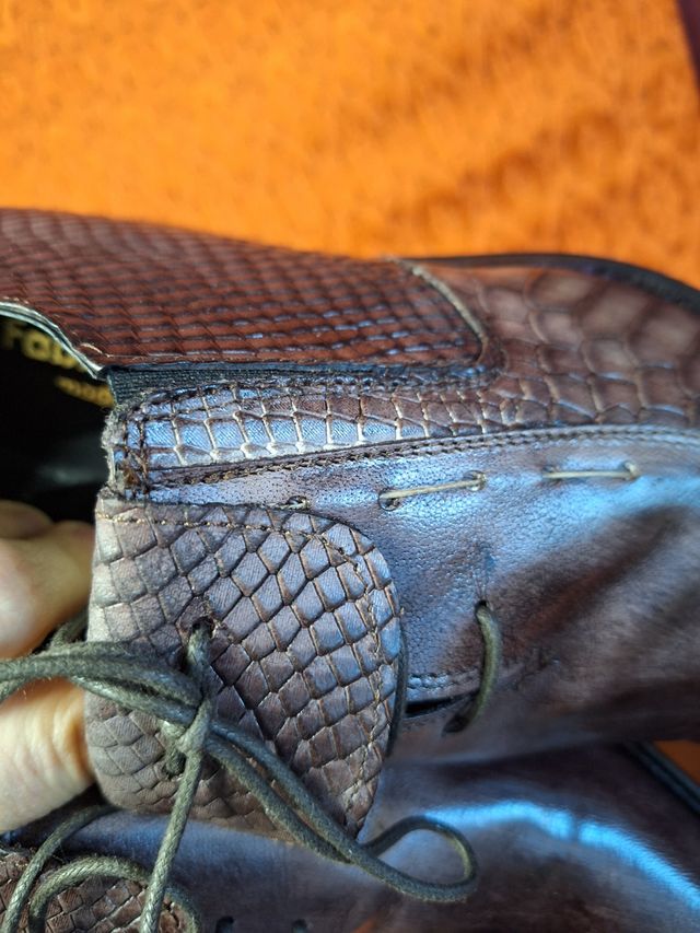 Scarpe stringate nuove