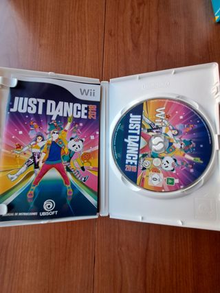 Juego Just dance 2018de la Wii.U