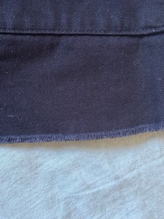 Peto vaquero negro Pull  Bear Talla XS