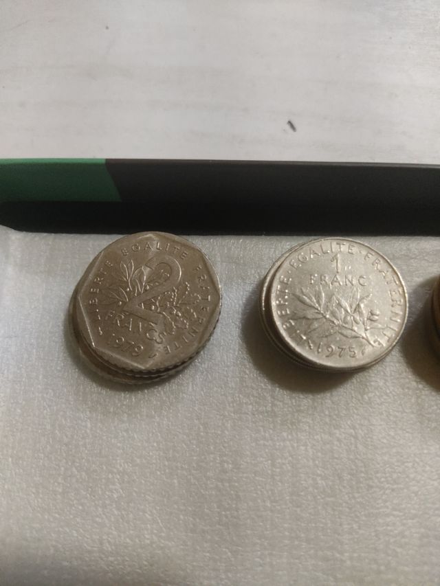 Lote francos franceses.(38 monedas)