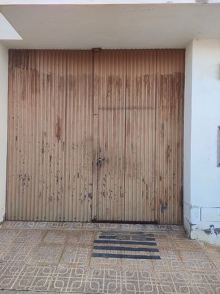 Puertas hierro con chapa galvanizada