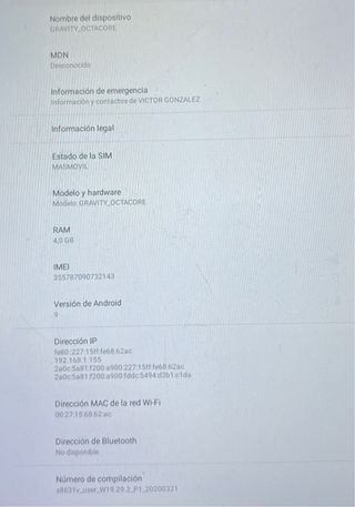 Tablet SPC Gravity Octacore