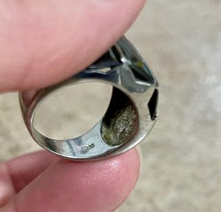 Anillo plata