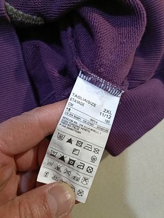 Felpa sportiva vintage Sisley