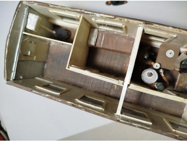 Diorama vagón de tren militar 