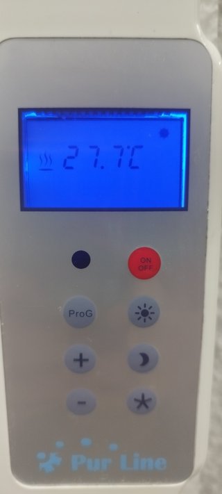 Emisor térmico eléctrico purline DIS1200