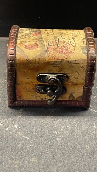 Baul en miniatura