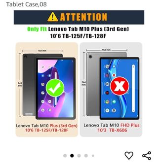Funda tablet Lenovo