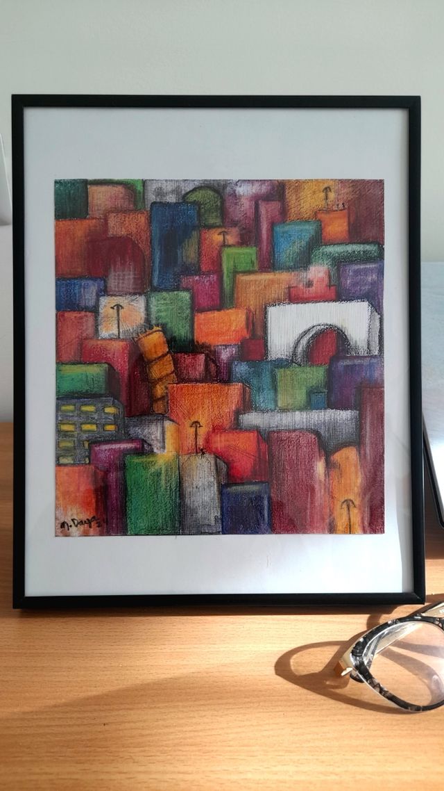 Watercolor paint. Acquerello 