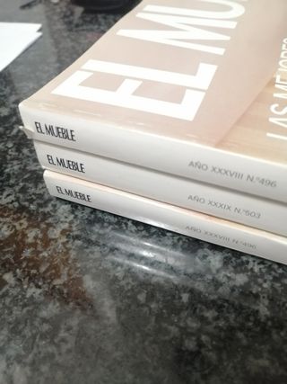 Revistas El Mueble especial muebles salón.