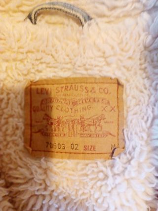 Chaqueta Vaquera Levis Talla M