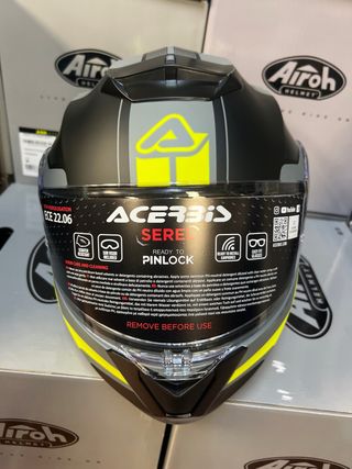 Casco moto XL carretera modular Acerbis