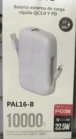 Power Bank PAL16 10000MAH TEMCO