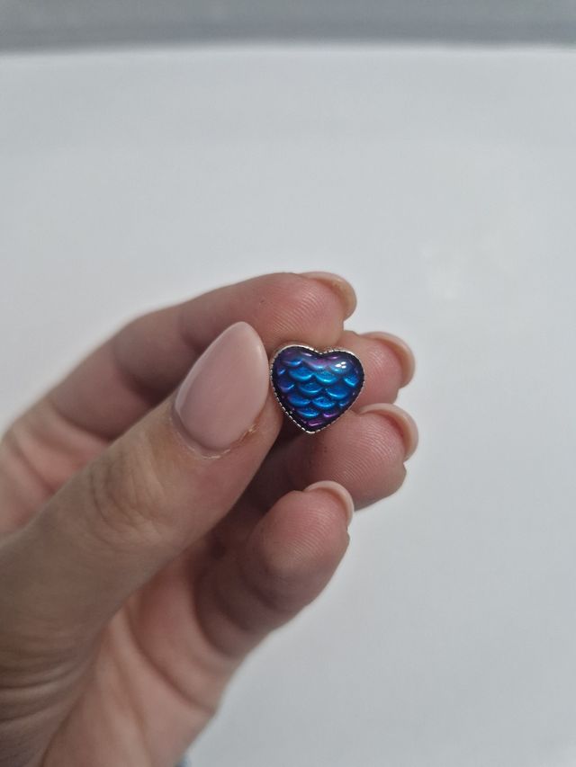 Charm corazón sirena