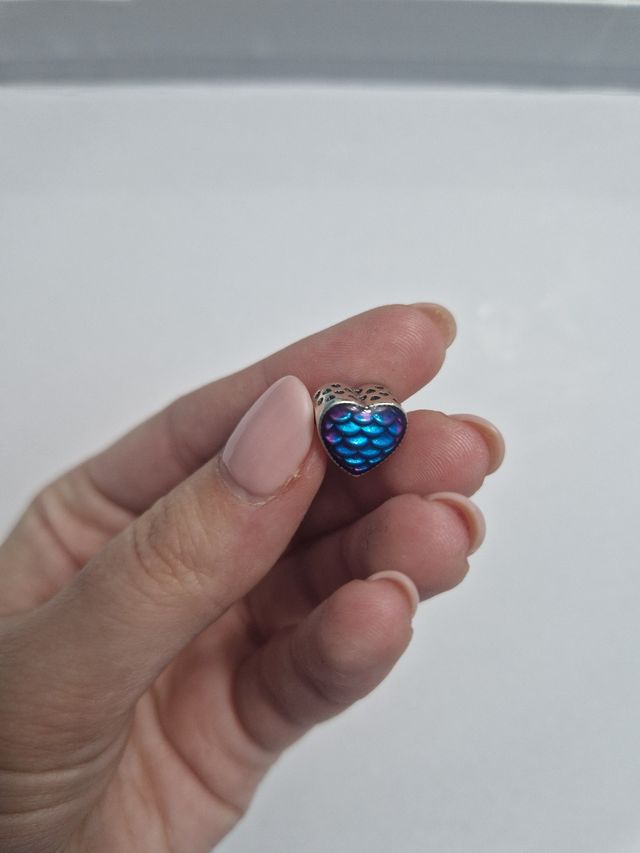 Charm corazón sirena