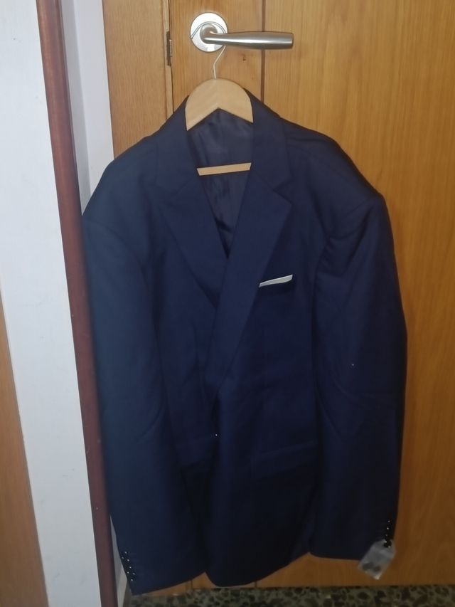 Nuovo abito blu marino taglia 52 o XL