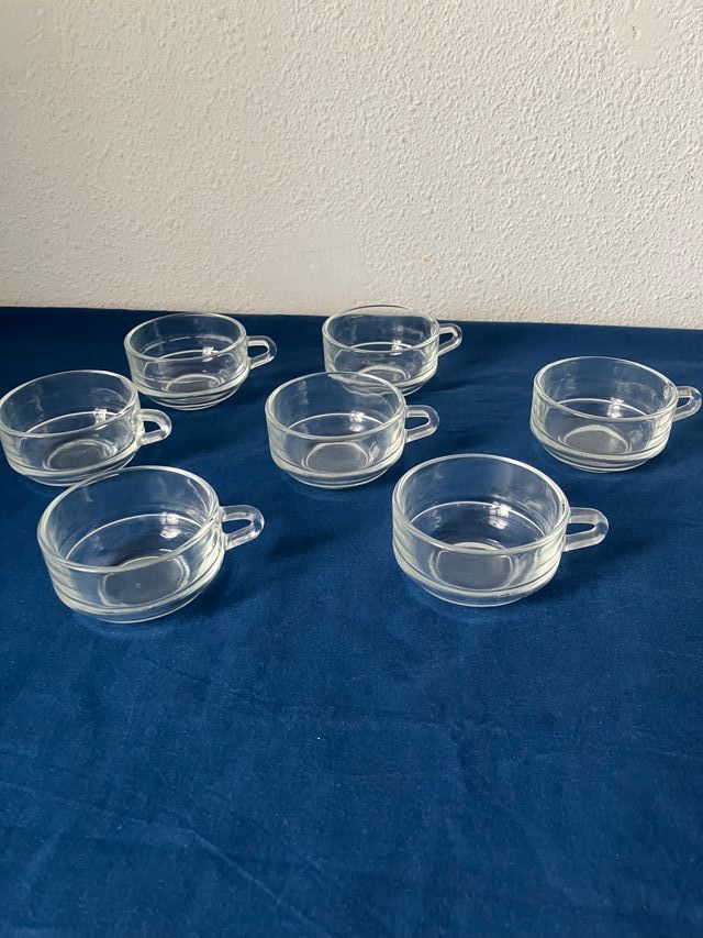 Tazas de café Duralex vintage