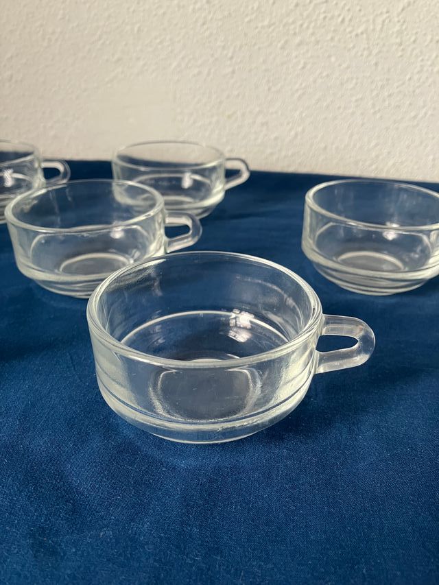 Tazas de café Duralex vintage