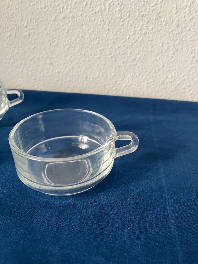 Tazas de café Duralex vintage