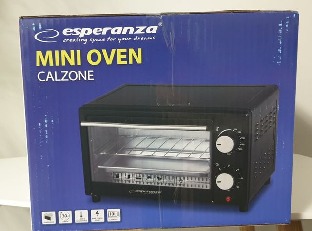 Horno tostador grill Esperanza 10 L 900 W