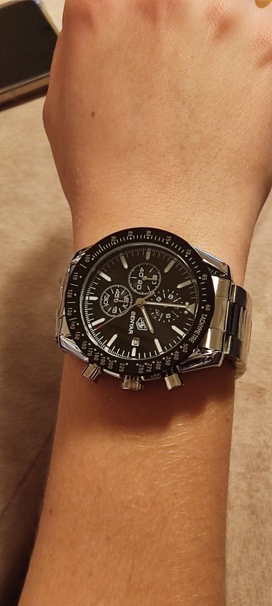 Oferta reloj cronógrafo cuarzo , acero