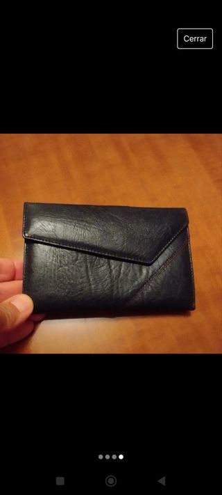 Cartera caballero artesanía en piel