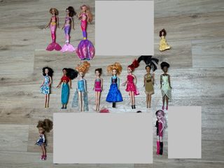 Muñecas barbie bratz monster high simba