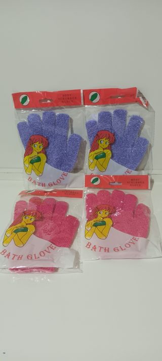 Guantes exfoliante