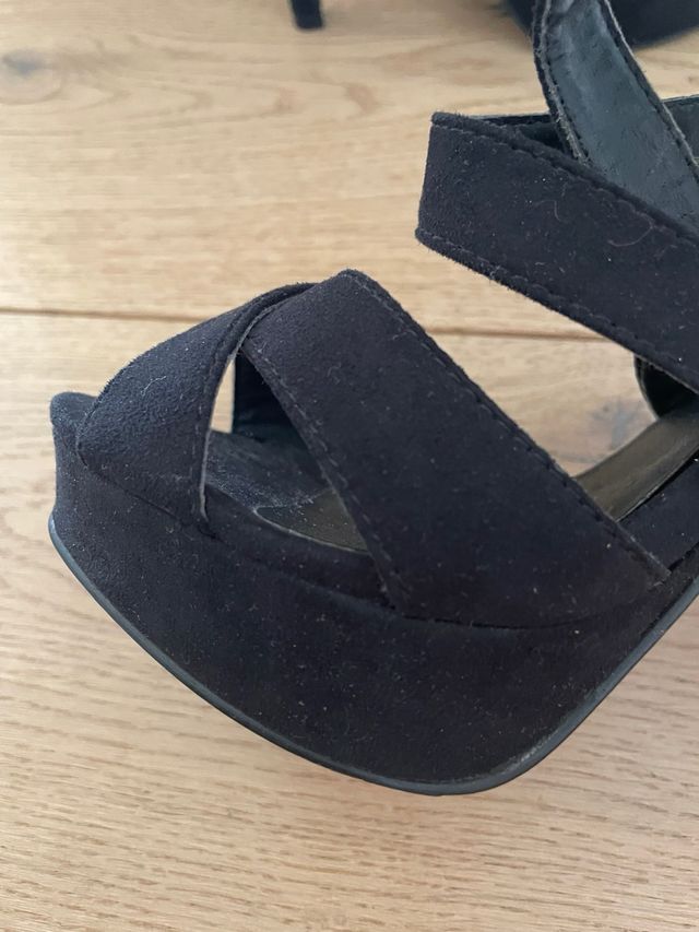 Zapatos de tacón negros