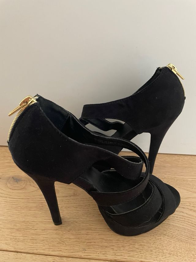 Zapatos de tacón negros