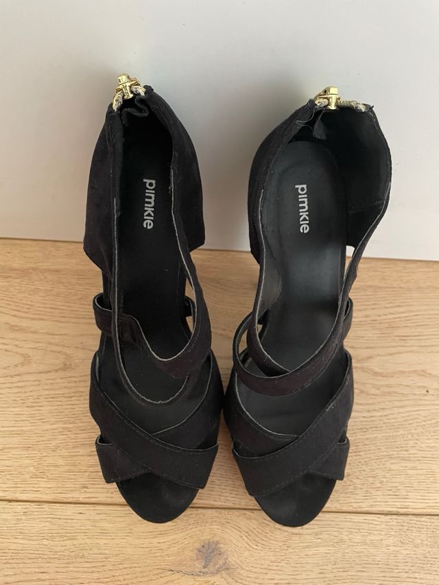 Zapatos de tacón negros