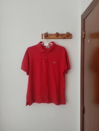 Polo Lacoste Rojo 