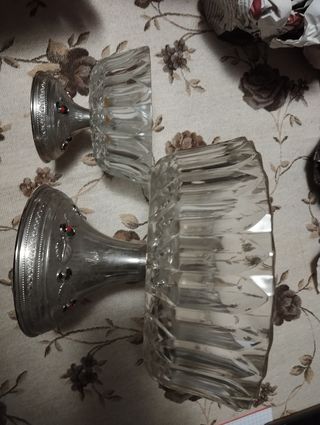 Servizio da macedonia 7 pezzi (6+1) vintage