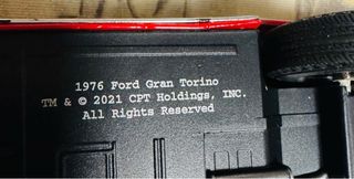 Greenligt Ford Gran Torino 1976 1:18
