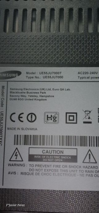 Tv Smart tv samsumg 55" Smart hub