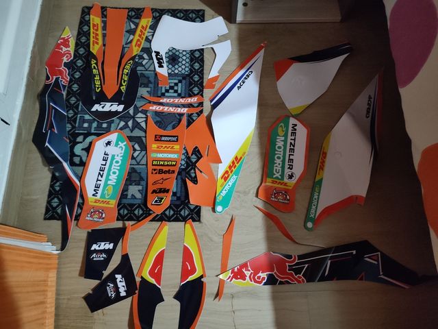 Kit de vinilos ktm