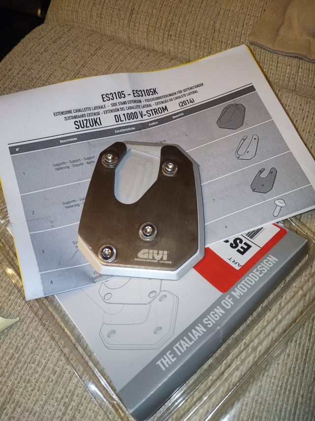 Extensión para vstrom 1000