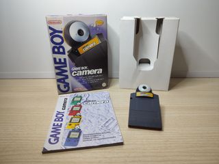 Game Boy Camera amarilla completa