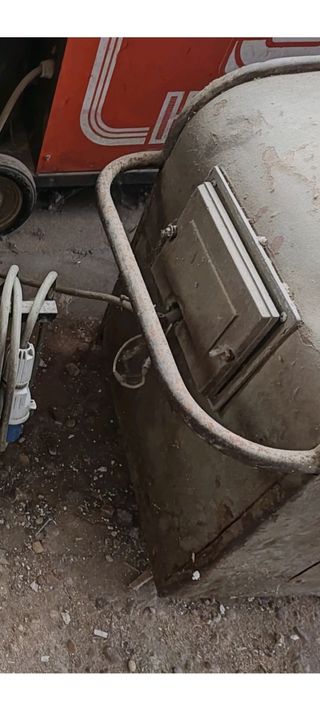 Grupo de soldar antiguo.