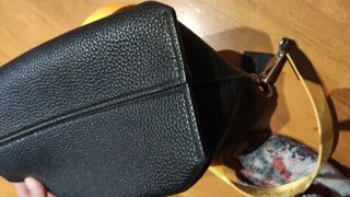 Bolso piel bimba y lola negra, modelo grande 
