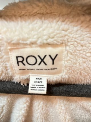 Plumífero Roxy verde talla M