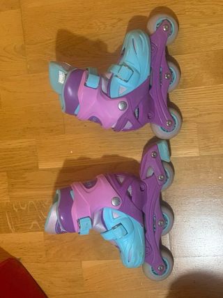 Patines niña locavun ruedas que lucen