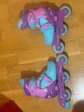 Patines niña locavun ruedas que lucen