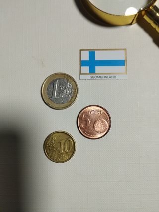 Monedas céntimos de euro 