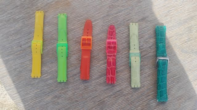 Cinturini in pelle per Swatch