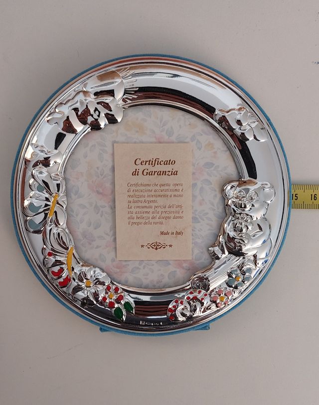 Portafoto bimbo tondo