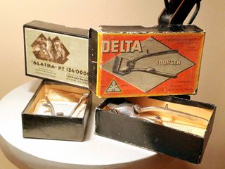 2 maquinas cortar pelo vintage en cajas originales