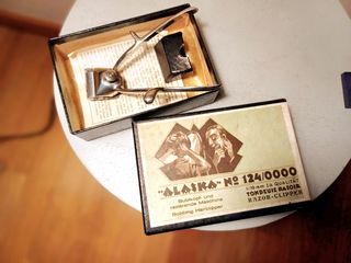 2 maquinas cortar pelo vintage en cajas originales