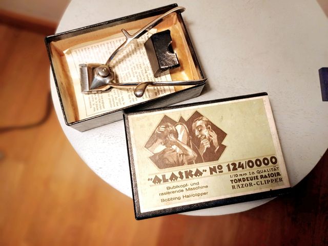 2 maquinas cortar pelo vintage en cajas originales